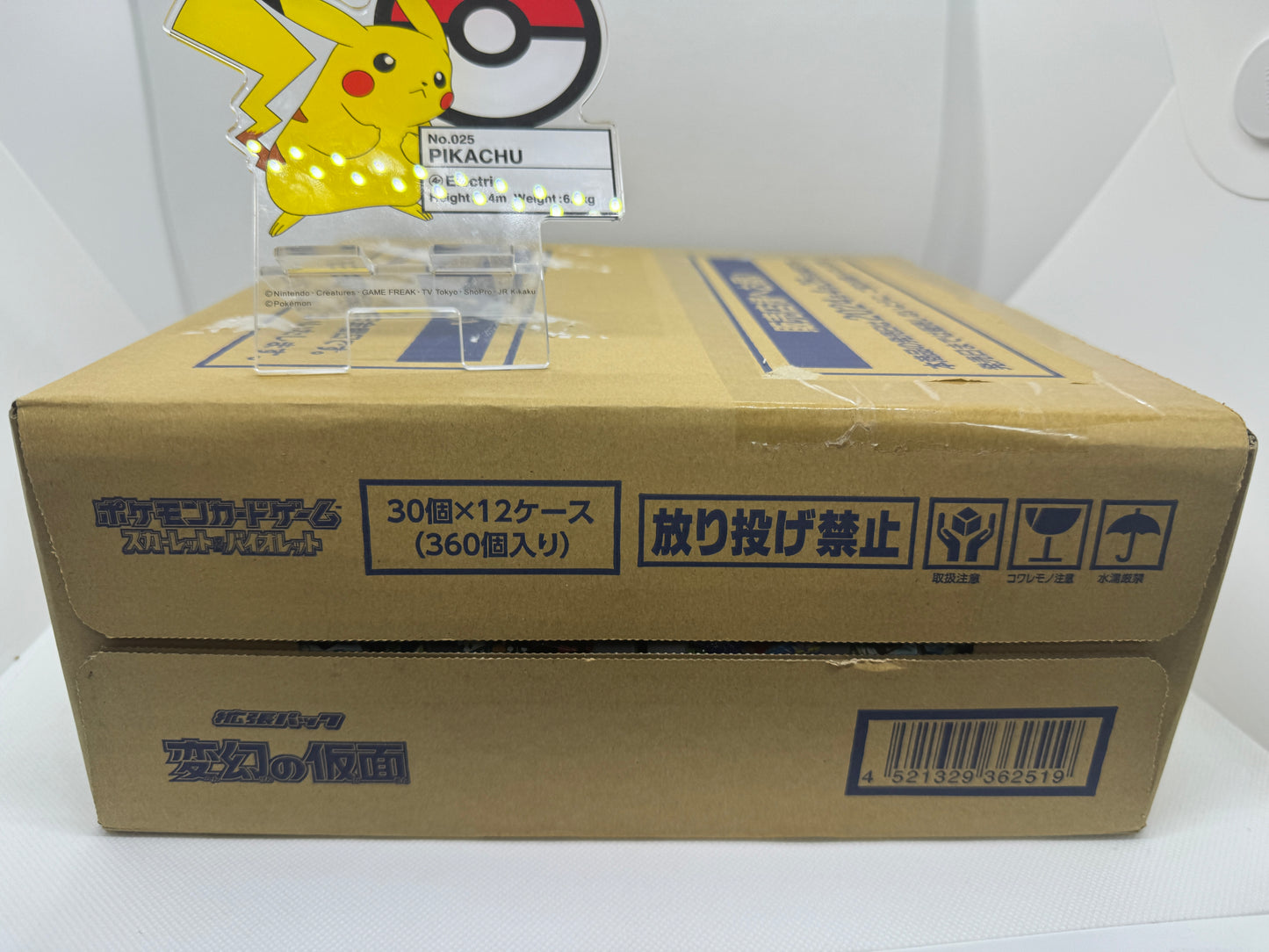 Mask of Change Case 12 Box sv6 Factory Sealed Pokemon Card Japanese New 2024