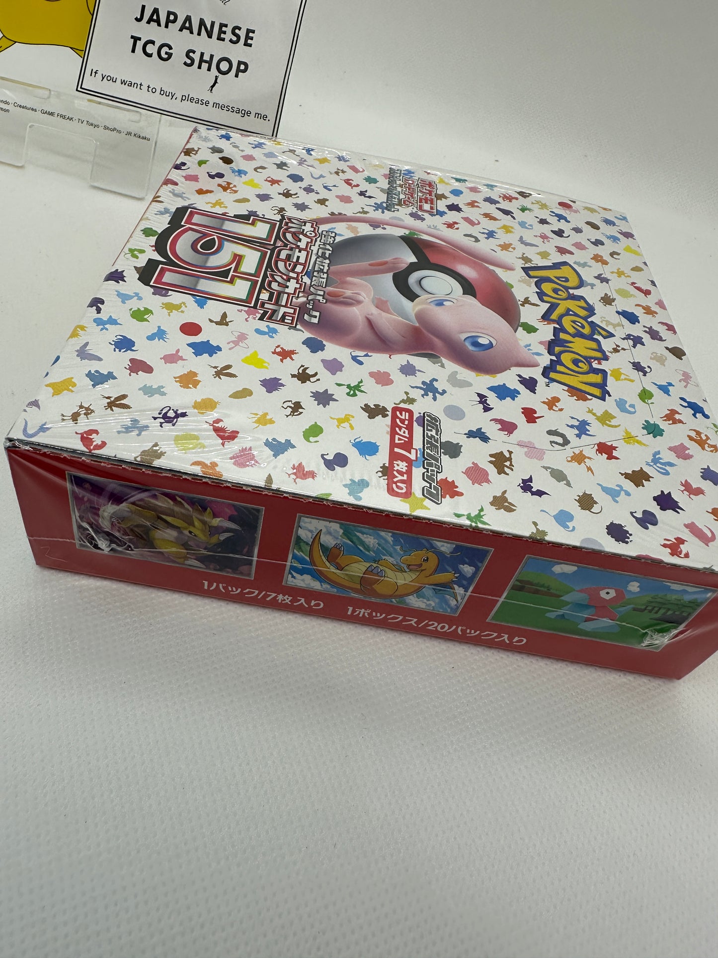 Pokemon Card 151 Scarlet & Violet Booster Box sv2a Japanese