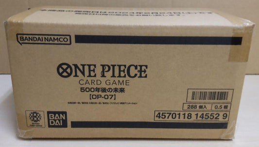 ONE PIECE card OP-07 500 years in The Future Factory Sealed 1case 12Box Japan