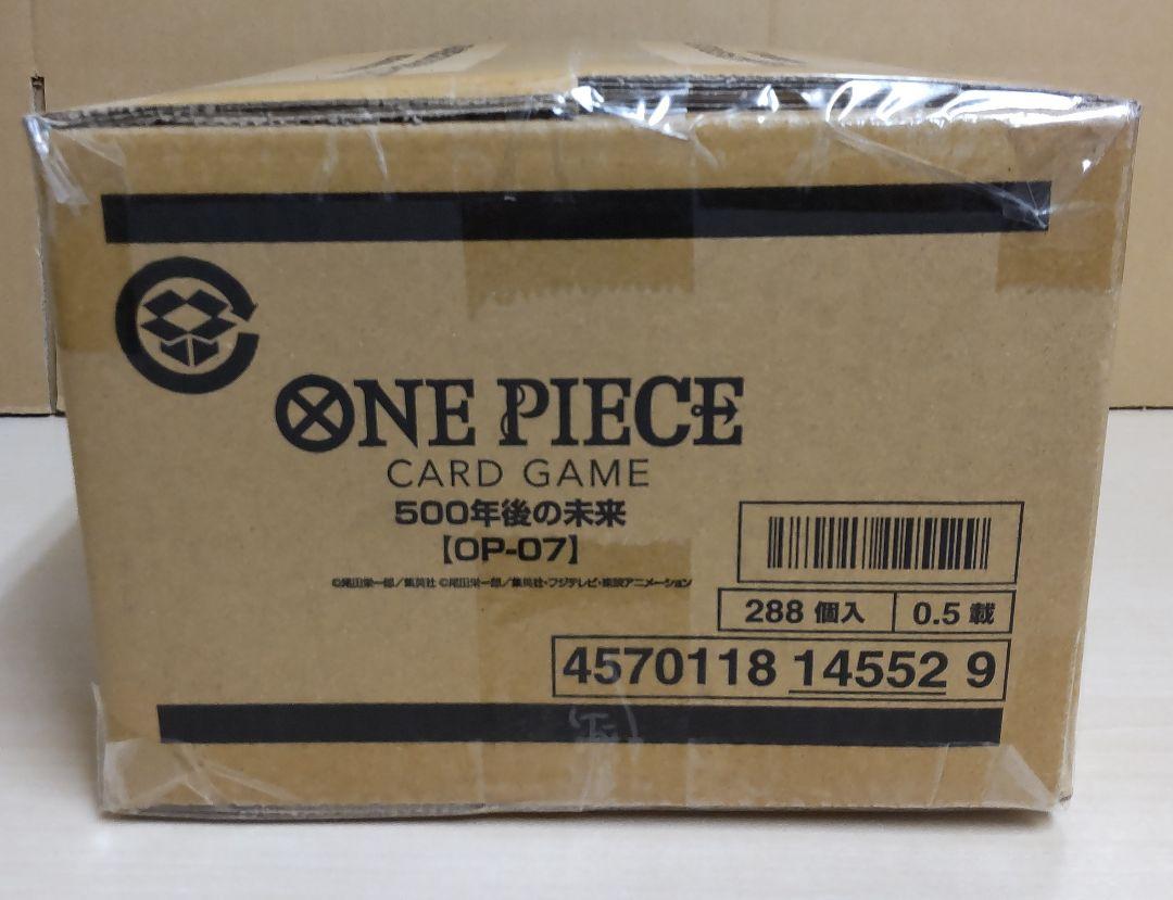 ONE PIECE card OP-07 500 years in The Future Factory Sealed 1case 12Box Japan