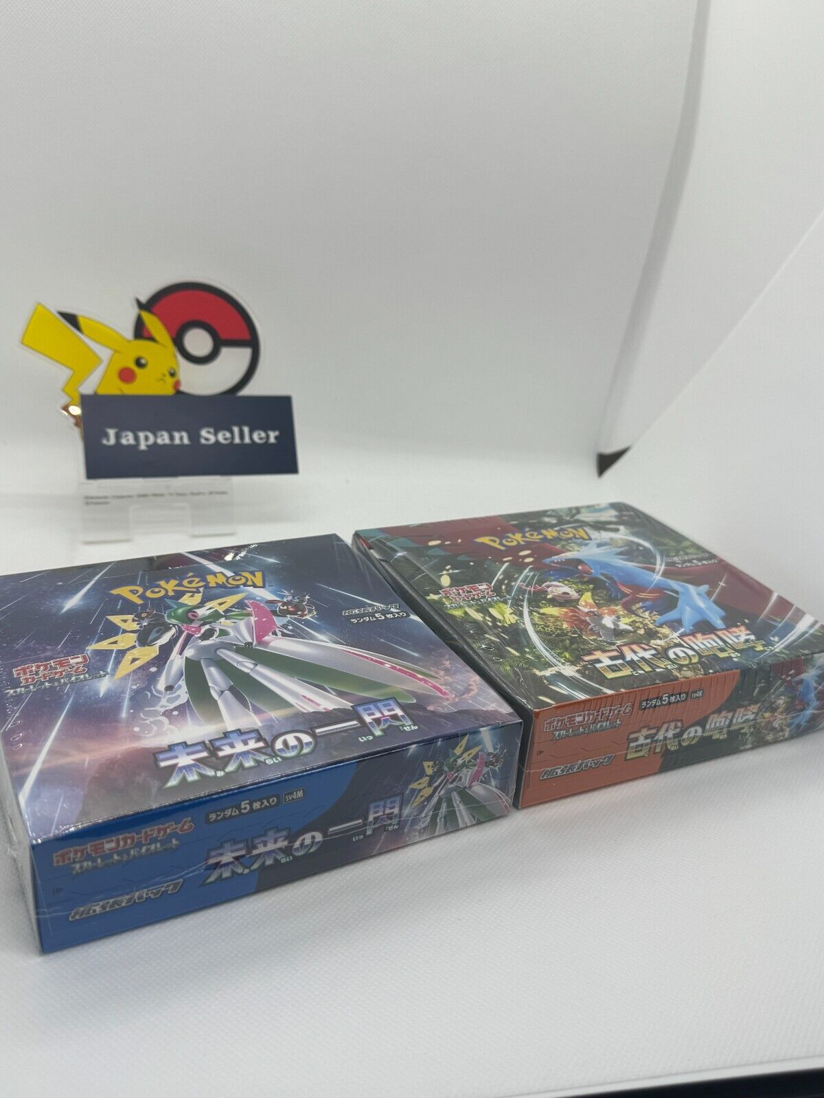 Ancient Roar and Future Flash Booster Box Set of 2 Pokemon Card Japanese Sealed