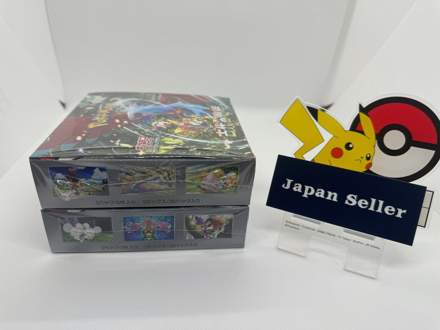 Ancient Roar and Future Flash Booster Box Set of 2 Pokemon Card Japanese Sealed