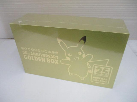 Pokemon Card Game 25th Anniv Golden BOX Sword & Shield Expansion Pack Sealed New